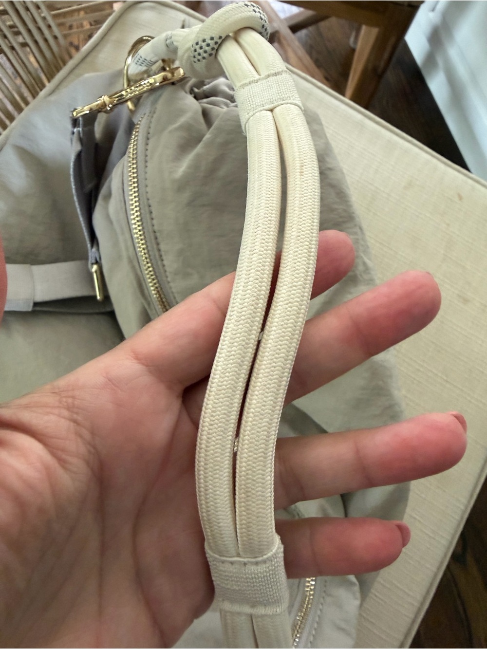 lululemon ruched crossbody bag large View 3